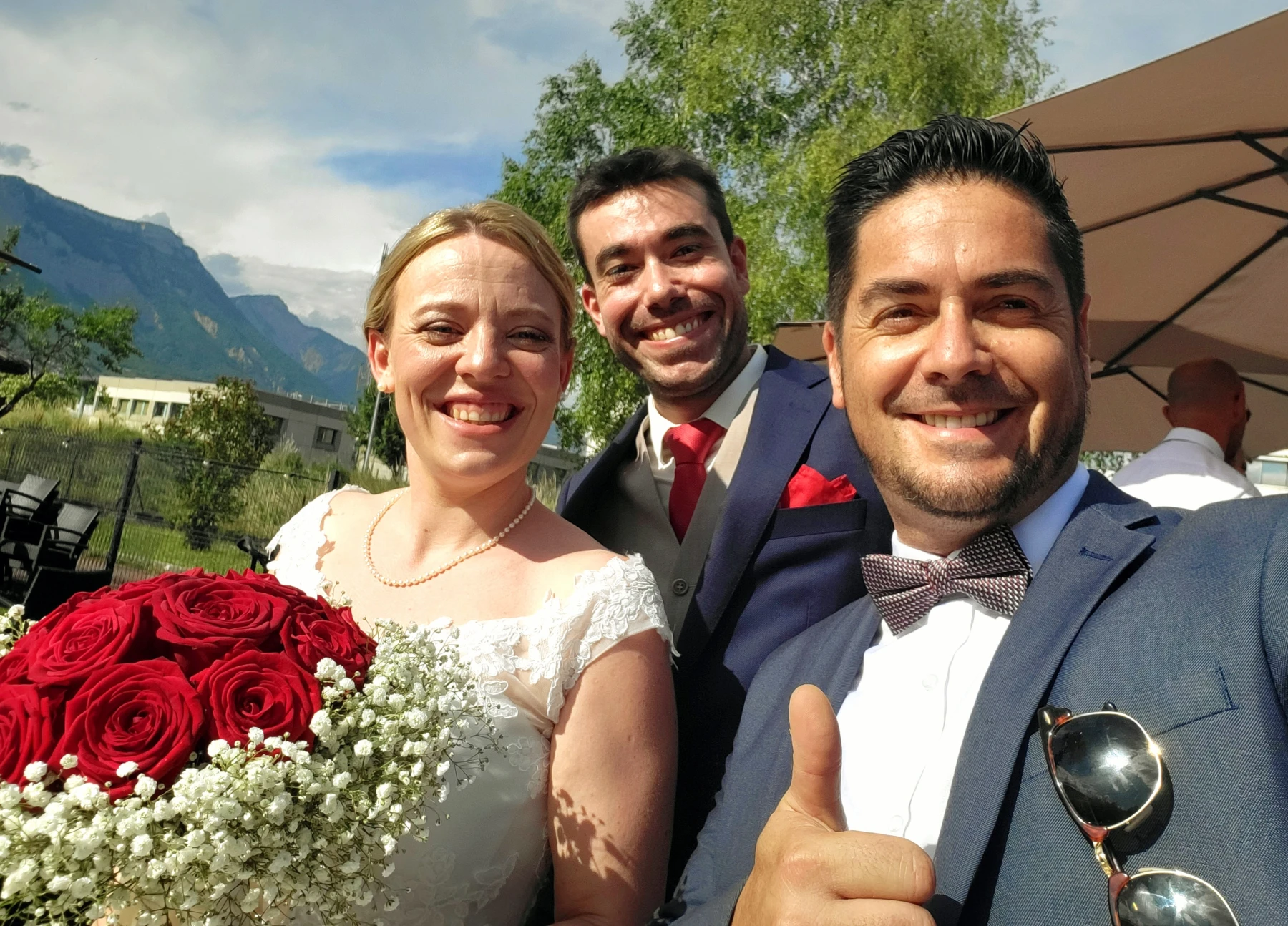 DJ et les mariés